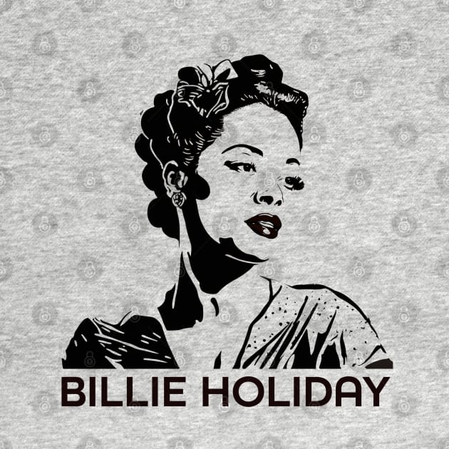 Bille Holiday Lady Day by UrbanLifeApparel